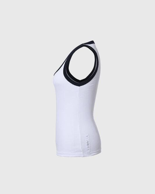 PM Contrast Round Neck Singlet PMT-21