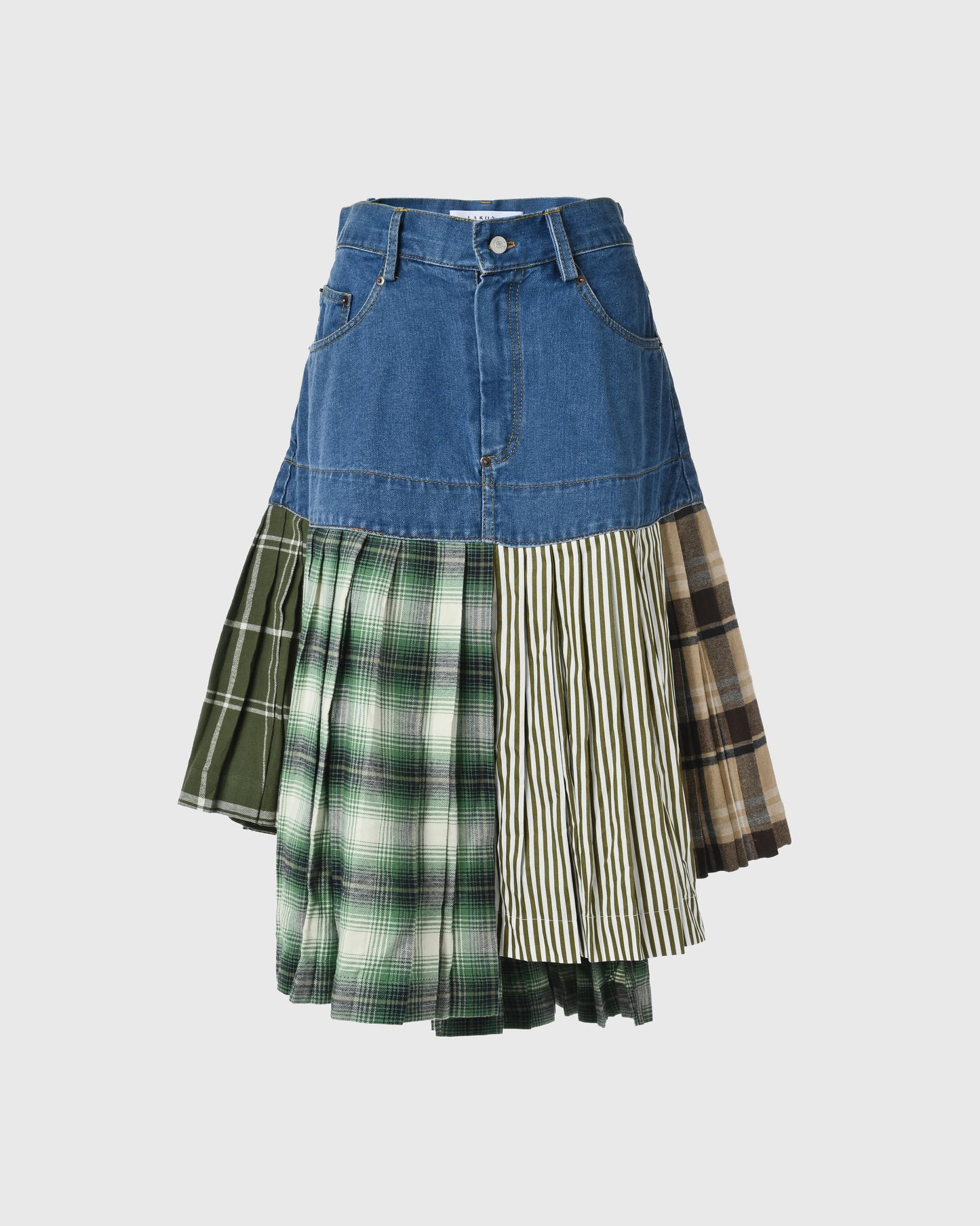 UR Mix Fabric Skirt URB-13