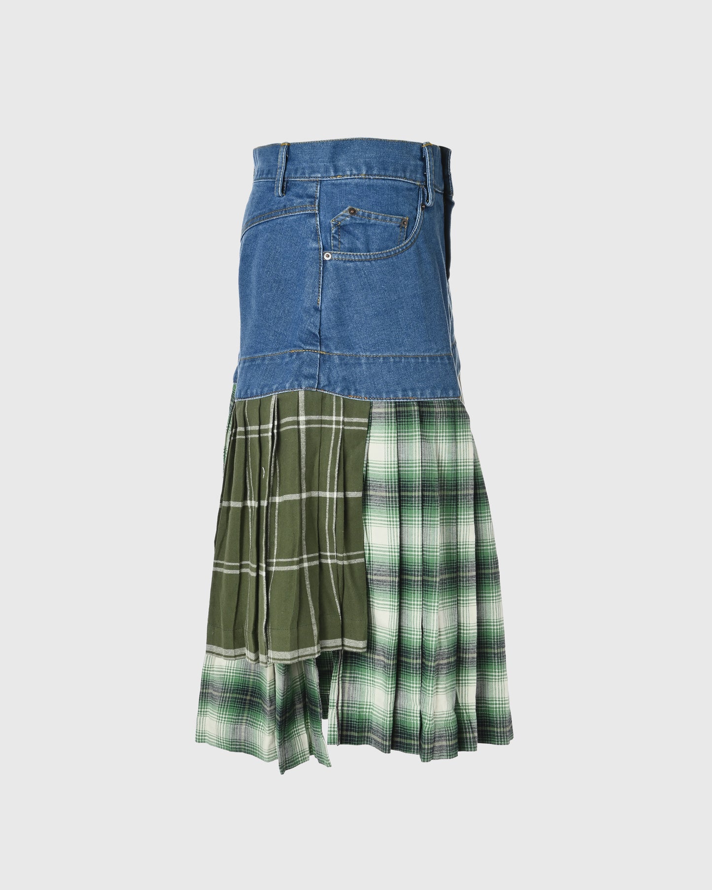 UR Mix Fabric Skirt URB-13