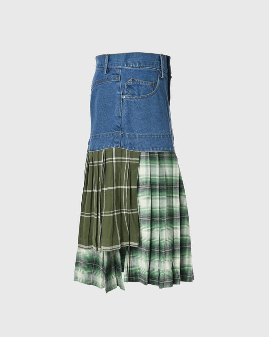 UR Mix Fabric Skirt URB-13