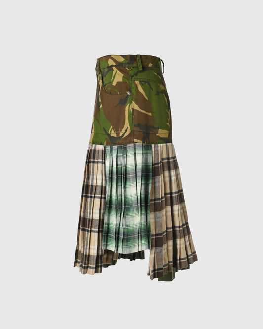 UR Mix Fabric Skirt URB-13