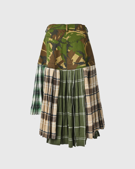 UR Mix Fabric Skirt URB-13