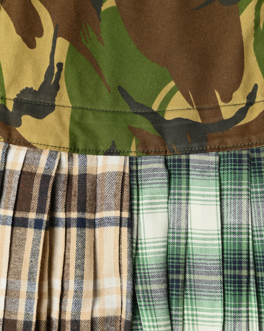 UR Mix Fabric Skirt URB-13