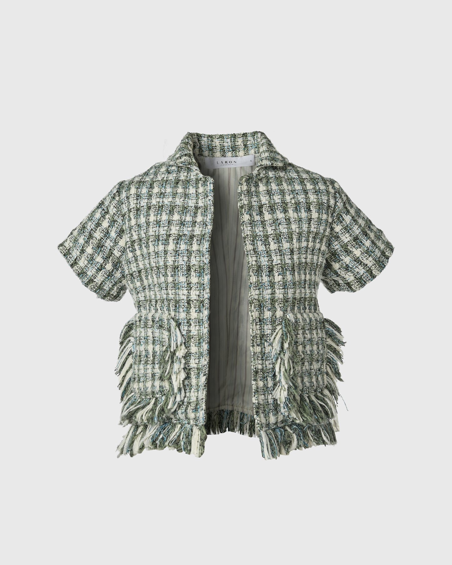 UR Tweed S/S Basic Collar Outer URO-12
