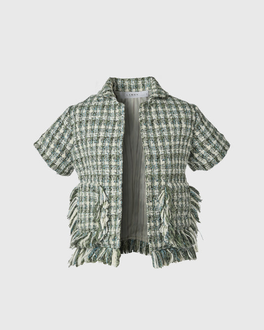 UR Tweed S/S Basic Collar Outer URO-12