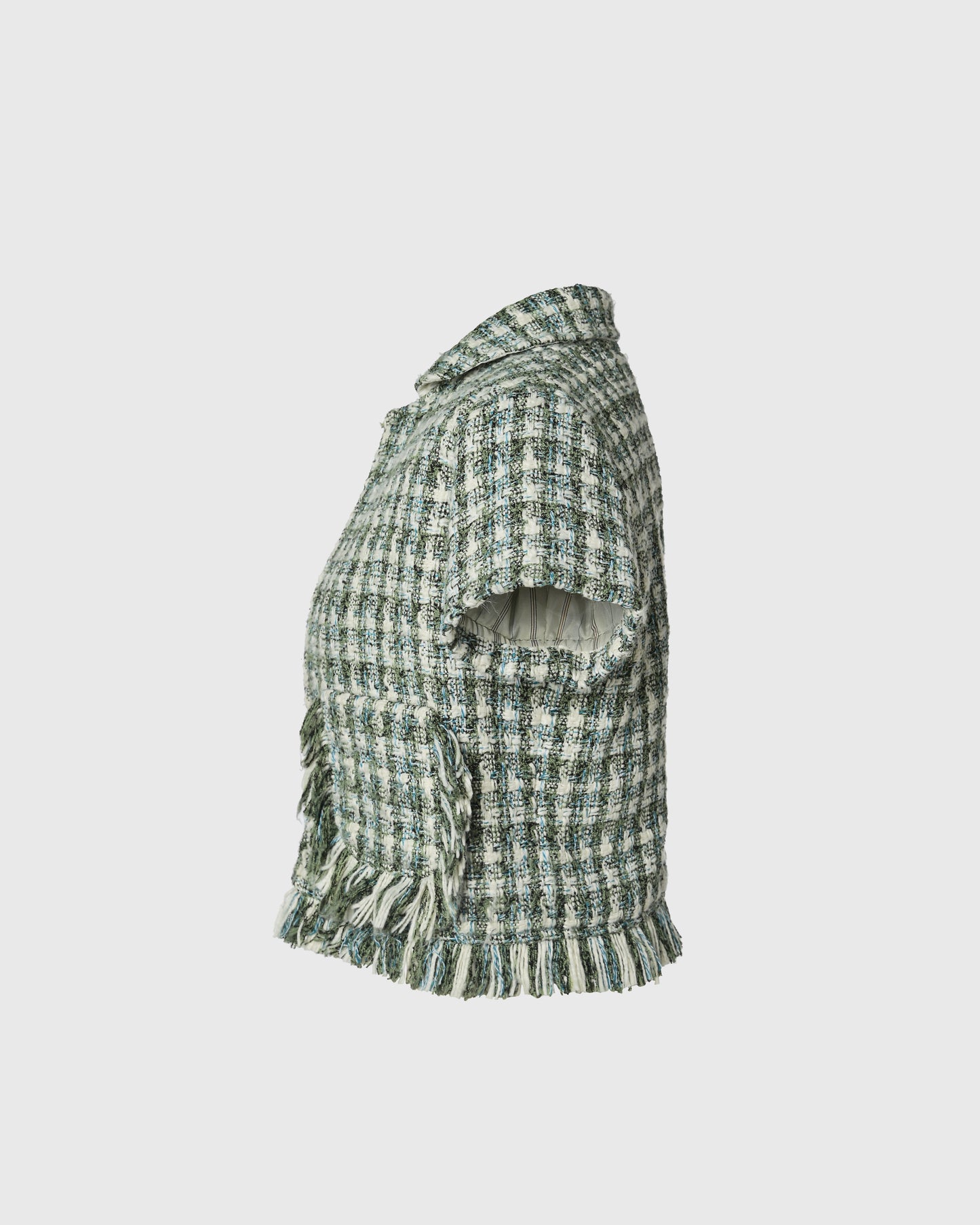 UR Tweed S/S Basic Collar Outer URO-12