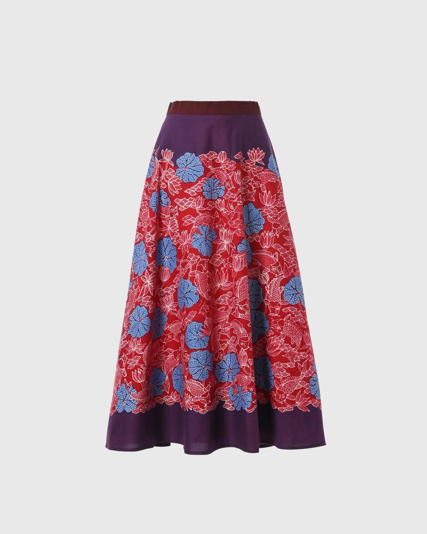 ESS Batik Crculr Skirt IkanBngbrn Primis