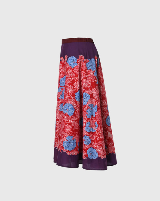 ESS Batik Crculr Skirt IkanBngbrn Primis