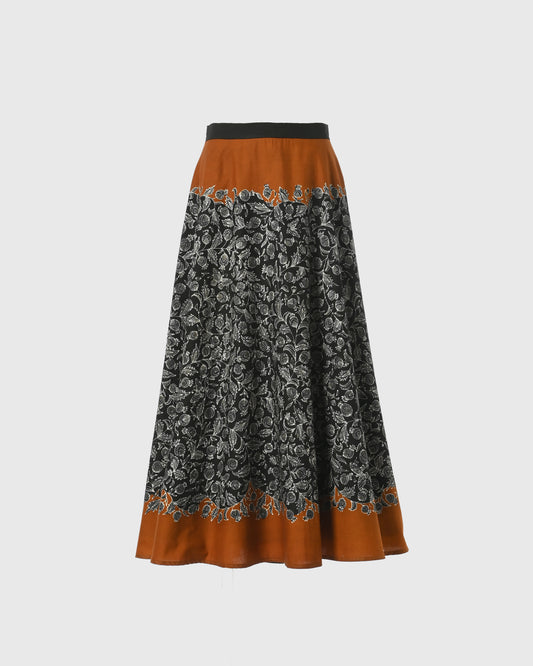 ESS Batik Circular Skirt Delima Primis