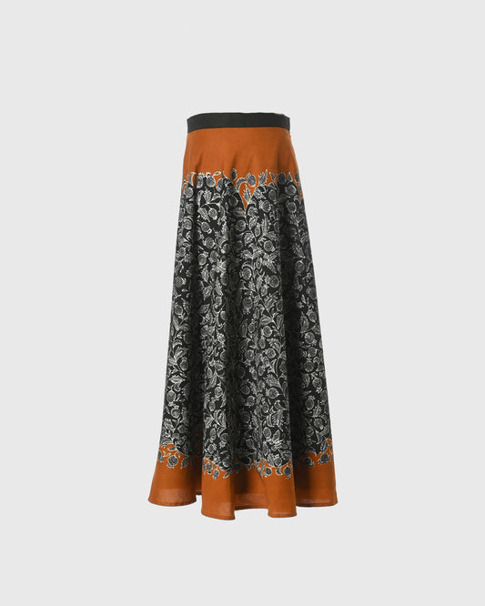 ESS Batik Circular Skirt Delima Primis