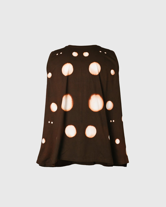 Polka Tiedyed Sleveless Tee URT-09