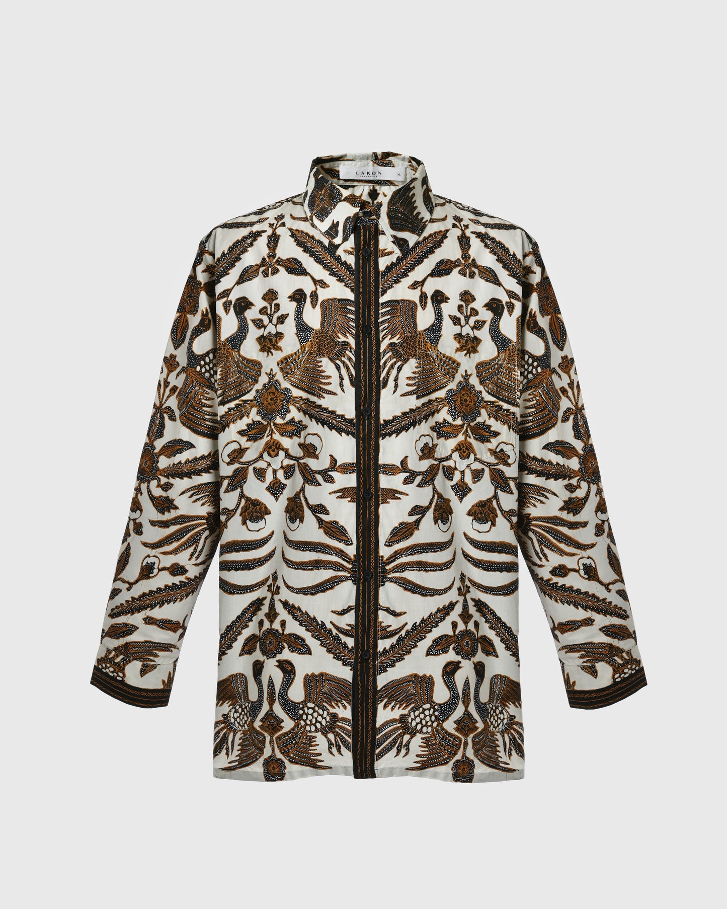 Batik Tulis Shirt L/S Basic Lokcan - Kemeja Batik Pria
