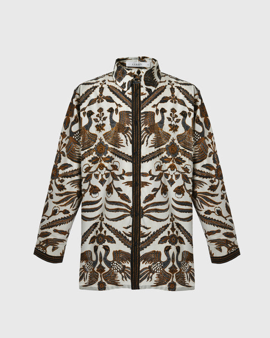 Batik Tulis Shirt L/S Basic Lokcan - Kemeja Batik Pria