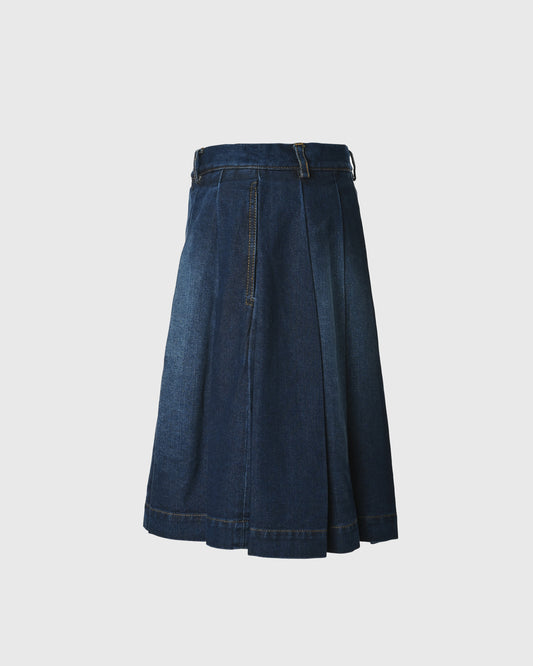 Pleated Midi Skirt URB-03