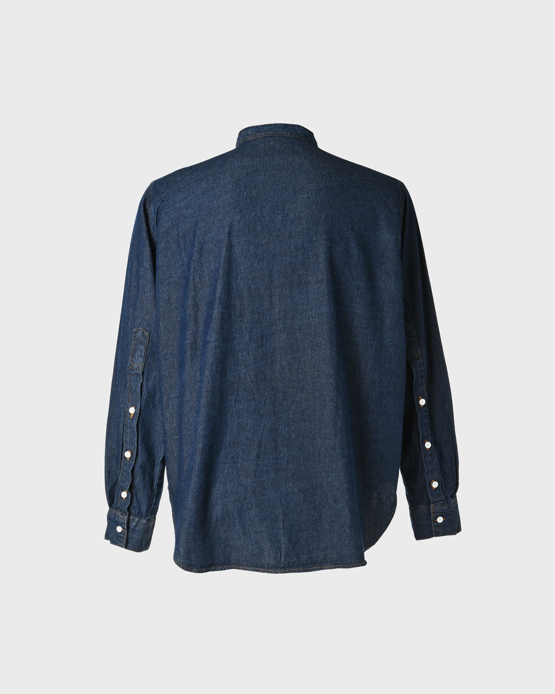 Basic Denim Mao Collar Shirt URT-05