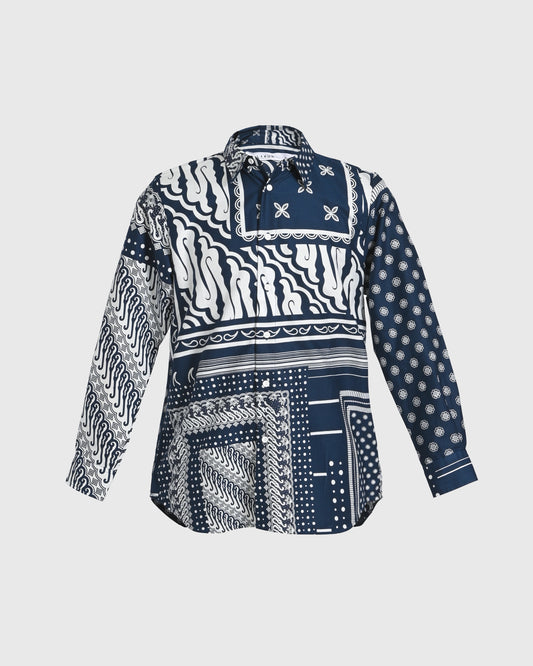 ESS Long Sleeve Basic Shirt Batik Lakon