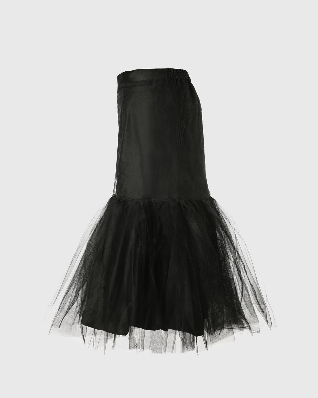 F325 Tulle Long Skirt