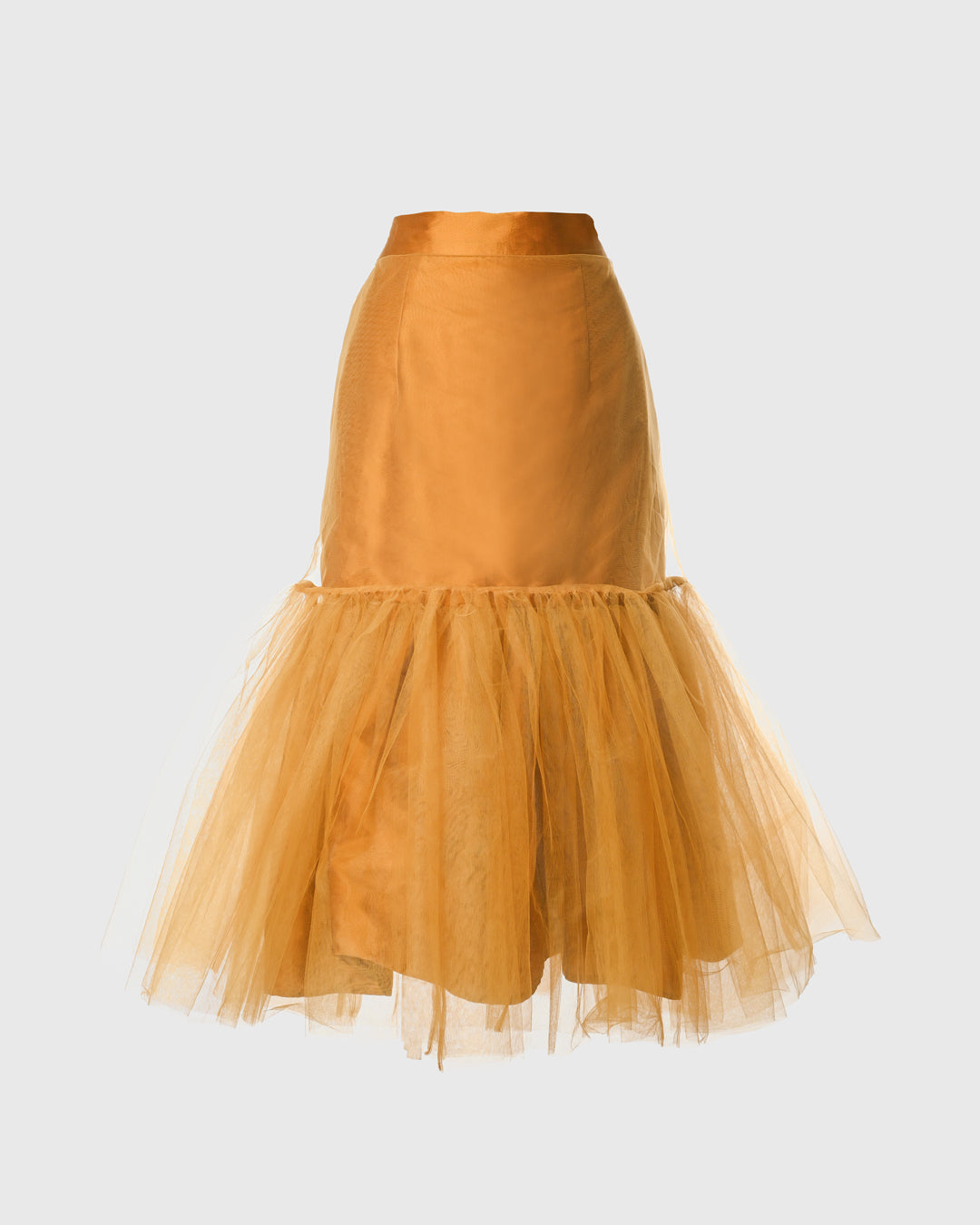 F325 Tulle Long Skirt