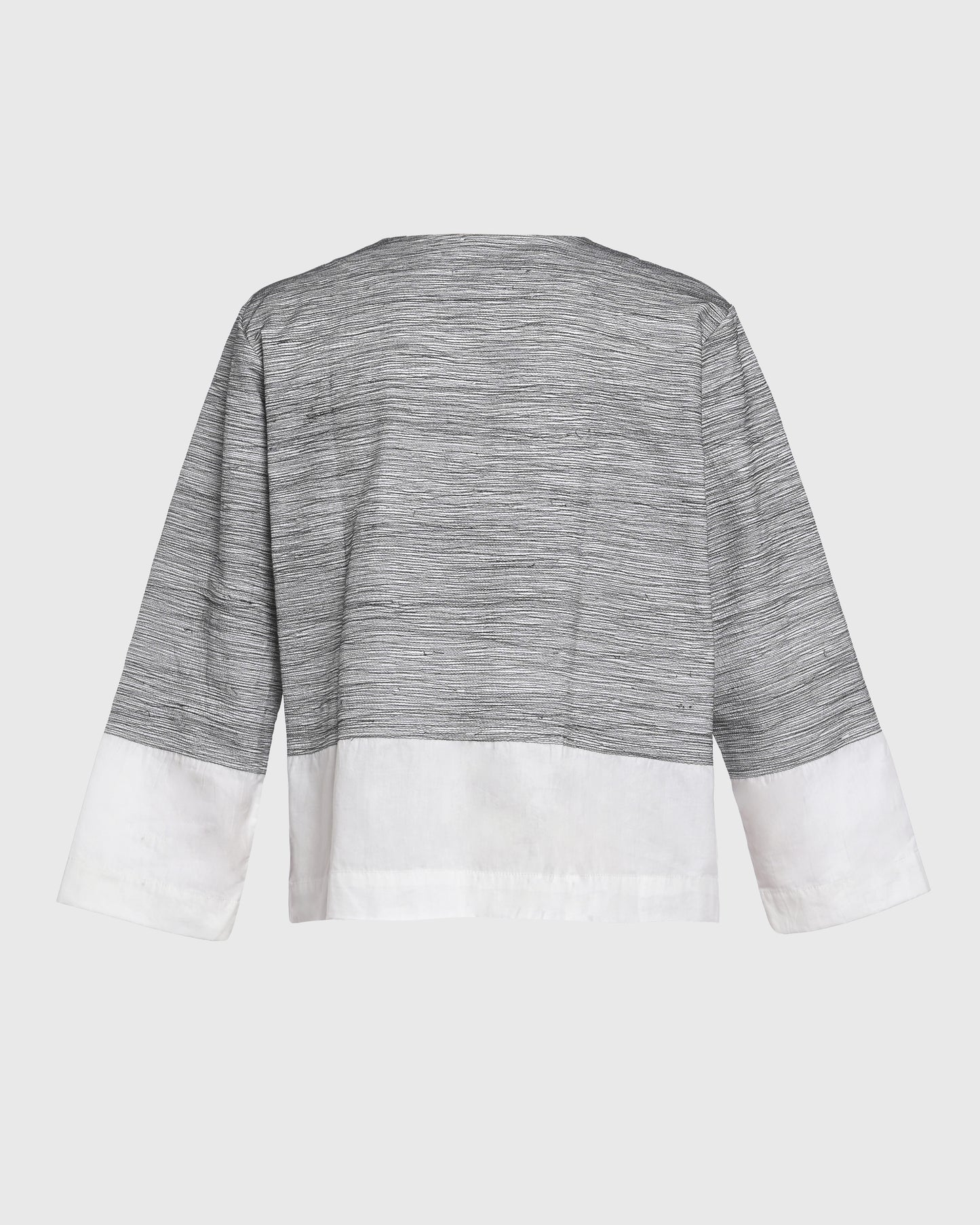 Round Neck Abstract Tread Outer - Unisex - F226