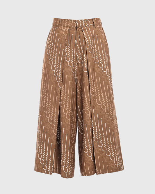 Sarong Pallazo Long Batik Cap Parang Seno Besar - Unisex - F226