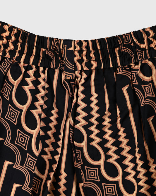 Sarong Pallazo Long Batik Cap Parang Seno Besar - Unisex - F226