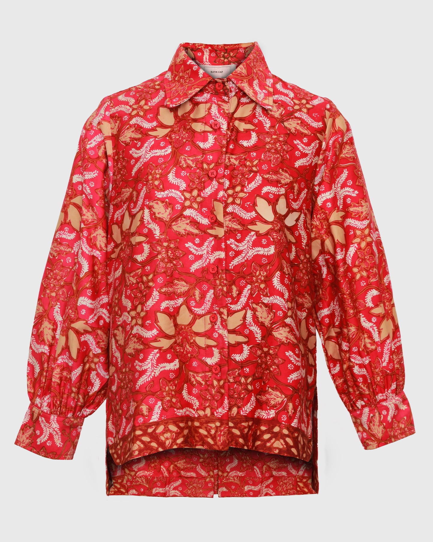 Lakon BTK Batik Shirt 3/4 Batik Bunga