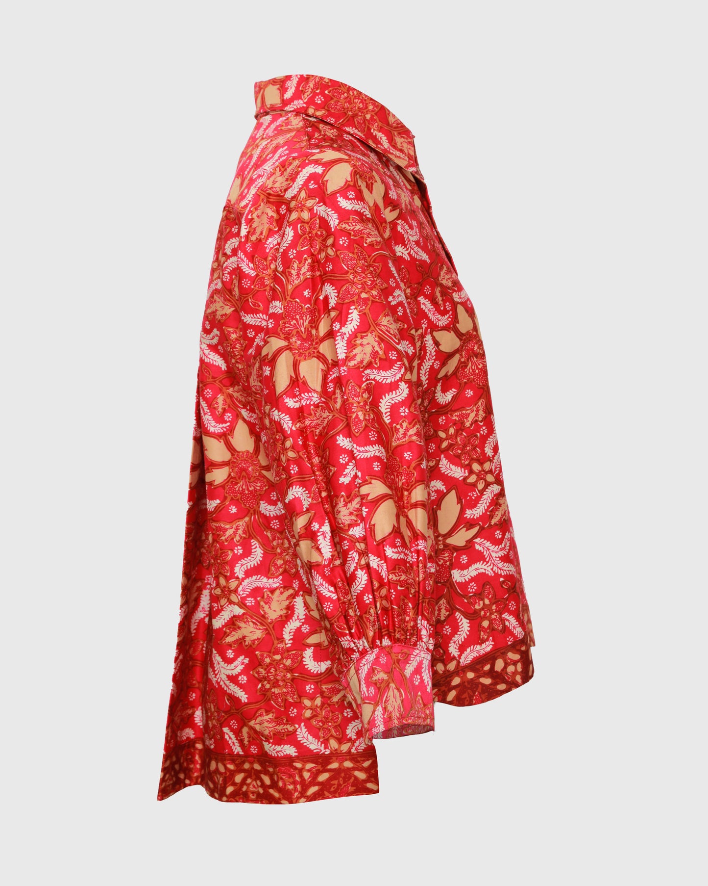 Lakon BTK Batik Shirt 3/4 Batik Bunga