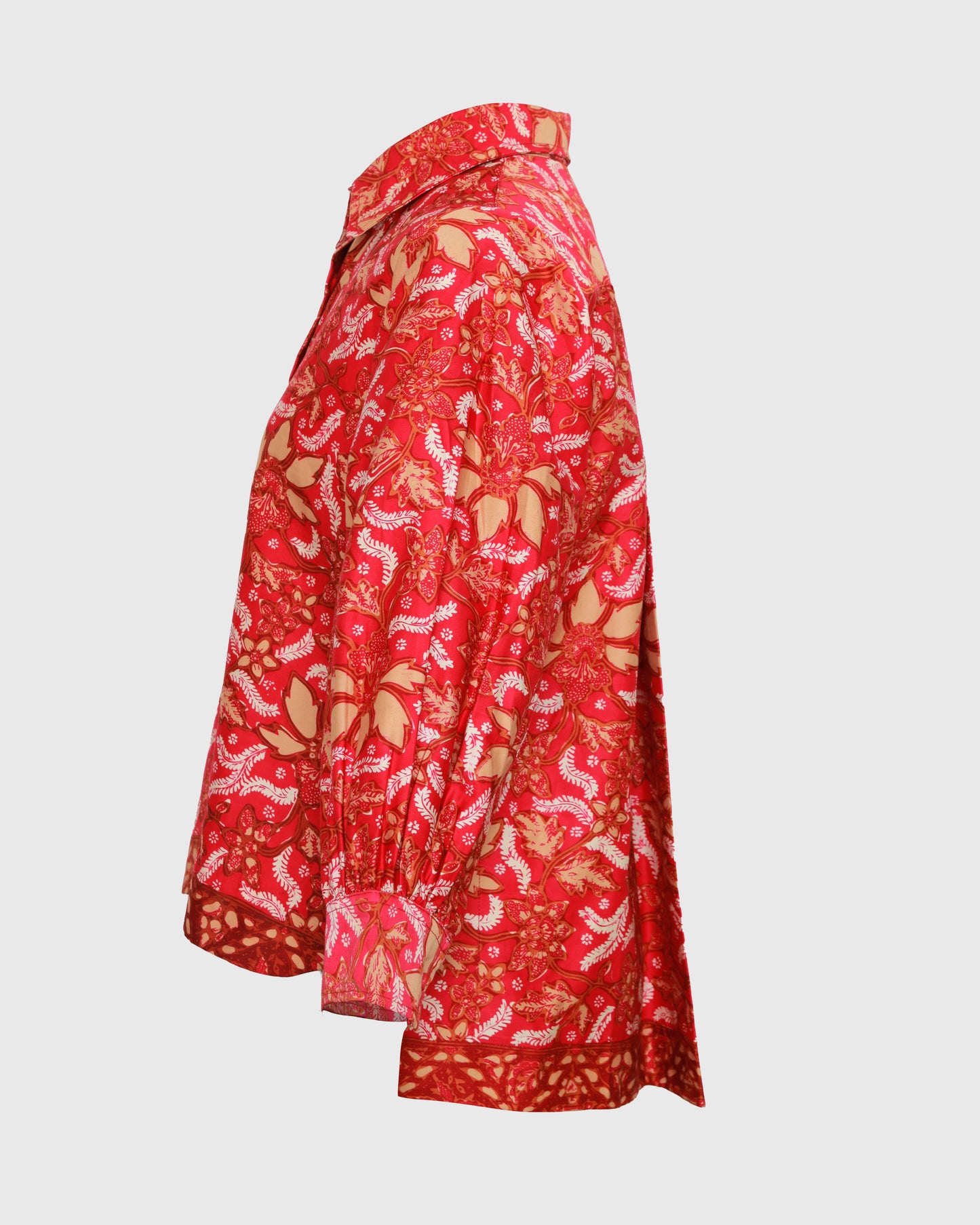 Lakon BTK Batik Shirt 3/4 Batik Bunga