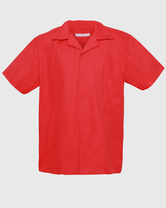 Lakon Indonesia - Harsa Bowling Shirt Kemeja Pria Lengan Pendek HRT-07