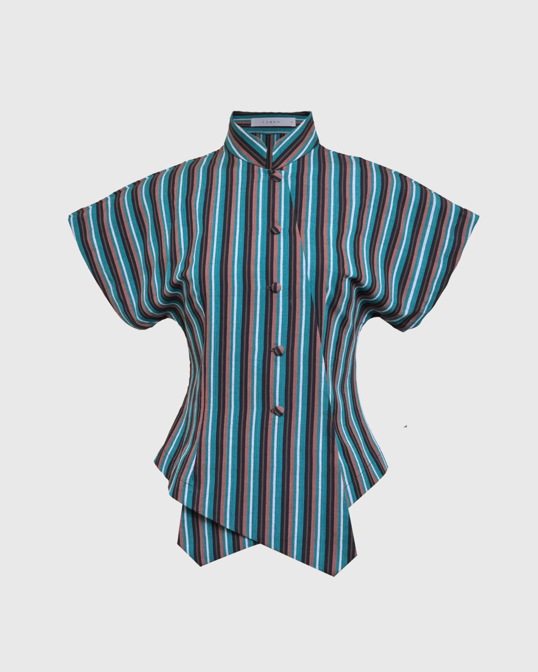 Lakon Lurik Beskap Shirt Wanita