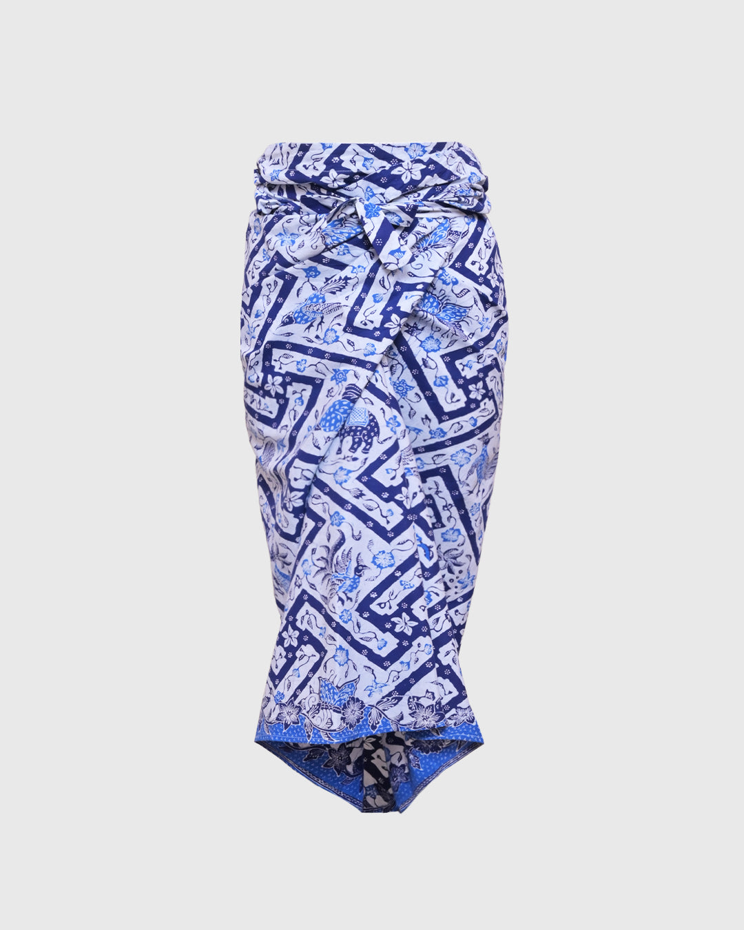 Lakon Indonesia - Rok Sarong Batik Tulis AR-B03 Motif Angkin Kotak