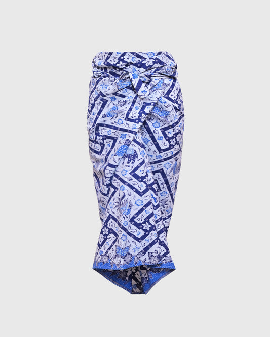 Lakon Indonesia - Rok Sarong Batik Tulis AR-B03 Motif Angkin Kotak
