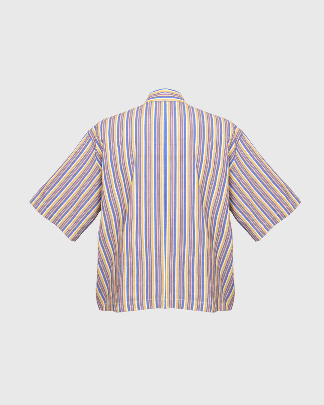 Lakon Indonesia - Beskap Lurik Shirt - Atasan Kemeja Pria