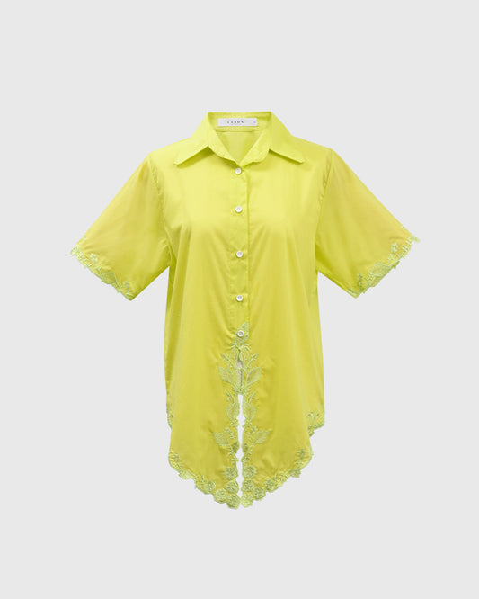 Lakon Indonesia - Kebaya Shirt S/S - Kebaya model Kemeja Atasan Wanita Tradisional