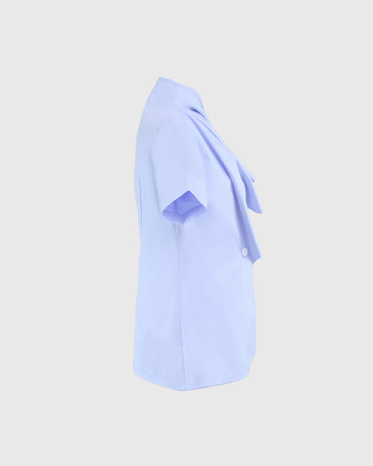 Ruffle Beskap Top - F126