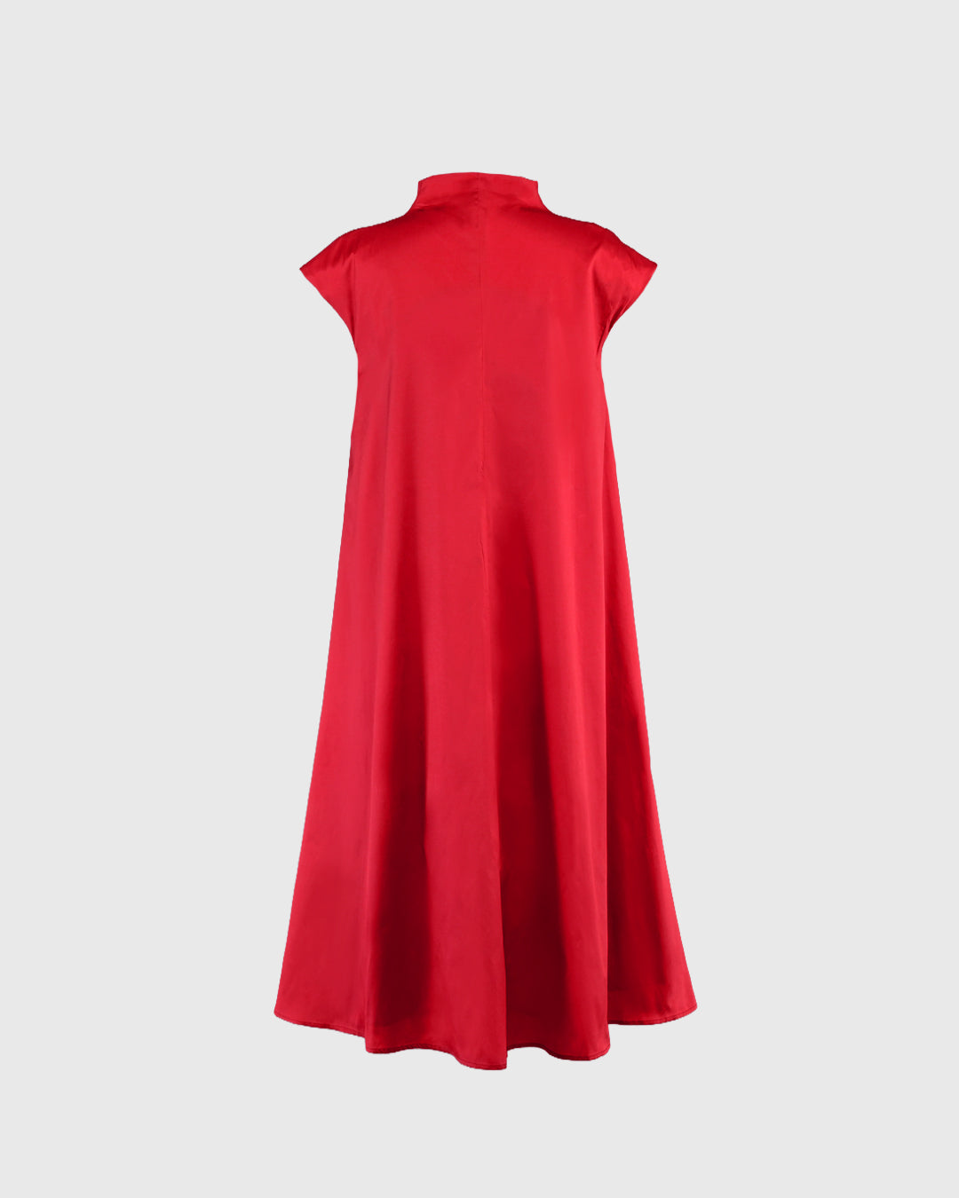 Cap Sleeve A-Line Dress - F126