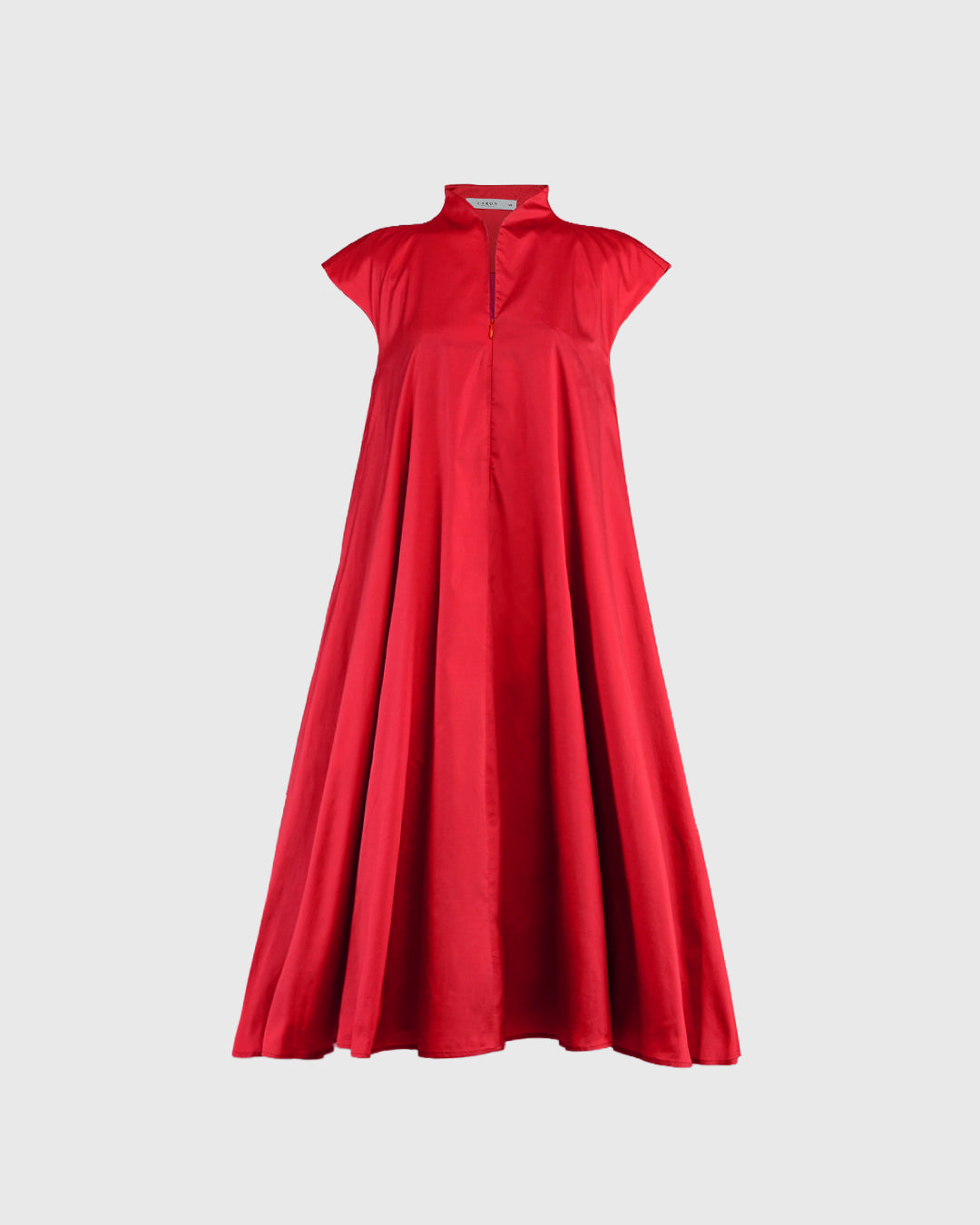 Cap Sleeve A-Line Dress - F126