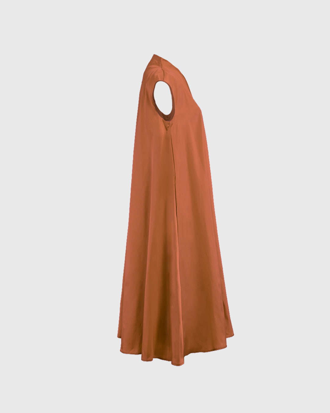 Cap Sleeve A-Line Dress - F126