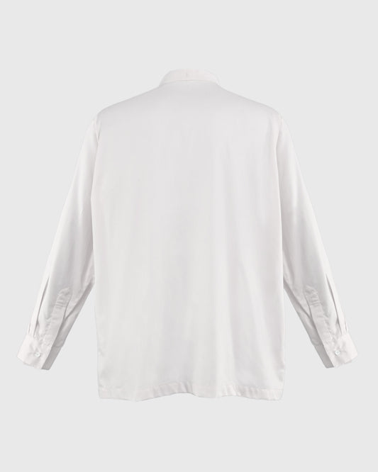 Men High Collar L/S Shirt - F126