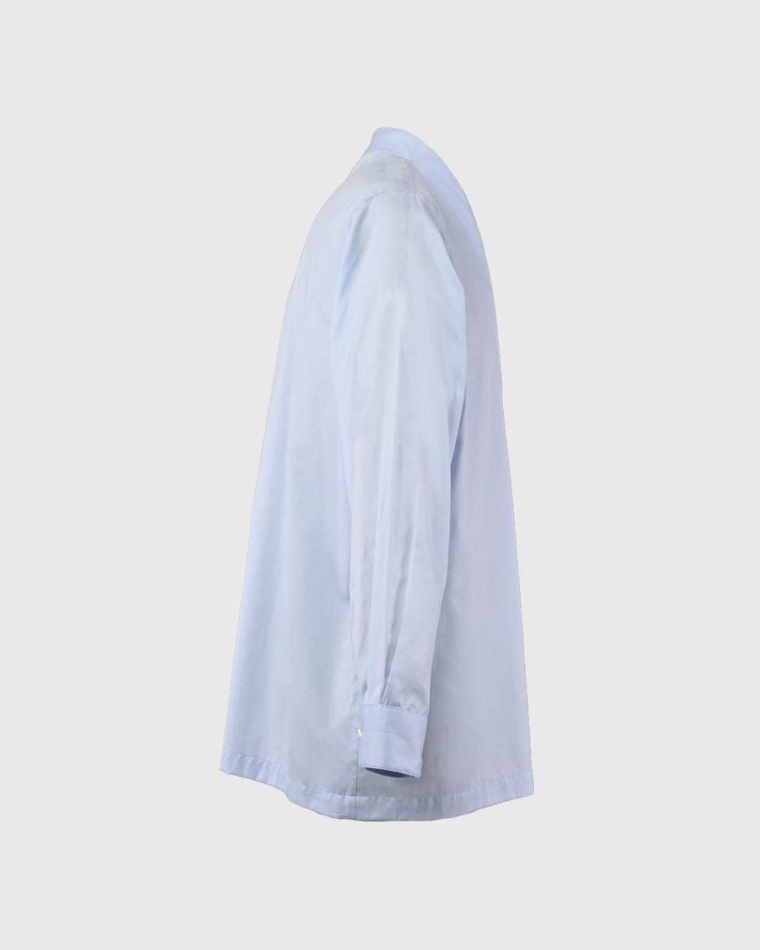 Men High Collar L/S Shirt - F126