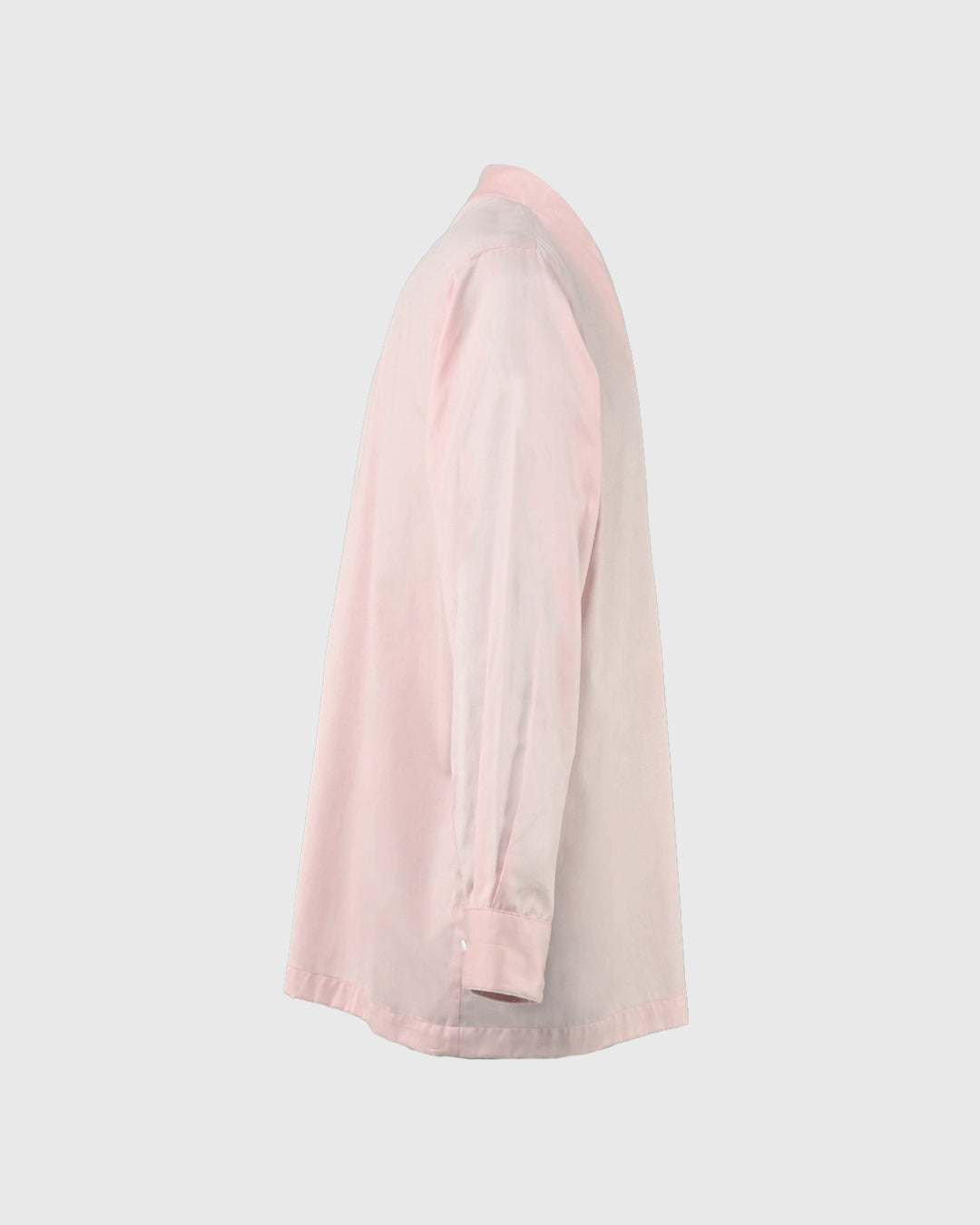 Men High Collar L/S Shirt - F126