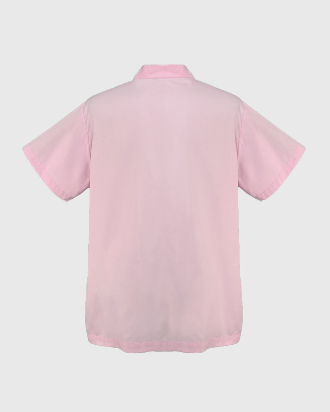 Men High Collar S/S Shirt - F126