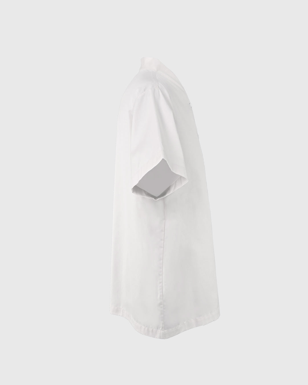 Men High Collar S/S Shirt - F126