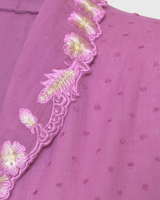 Lakon Indonesia - Kebaya S/S LKBY-01 Purple - Atasan Wanita