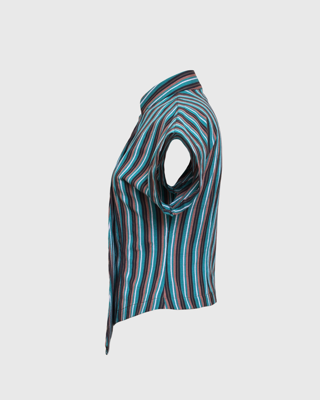 Lakon Lurik Beskap Shirt Wanita