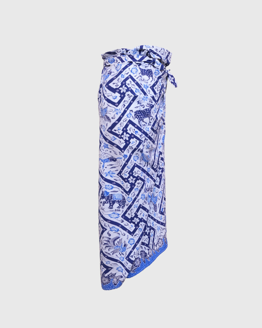 Lakon Indonesia - Rok Sarong Batik Tulis AR-B03 Motif Angkin Kotak