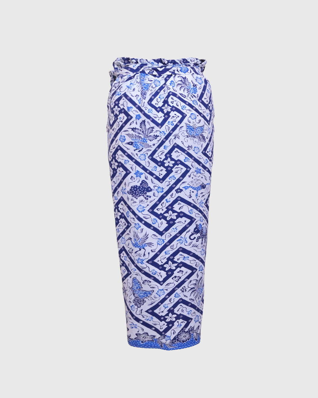 Lakon Indonesia - Rok Sarong Batik Tulis AR-B03 Motif Angkin Kotak