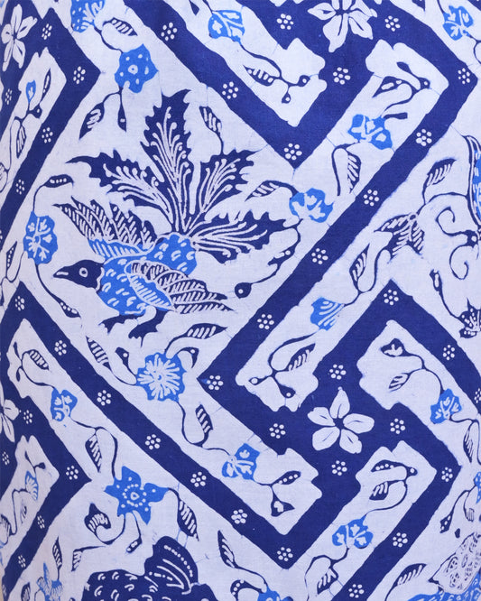 Lakon Indonesia - Rok Sarong Batik Tulis AR-B03 Motif Angkin Kotak