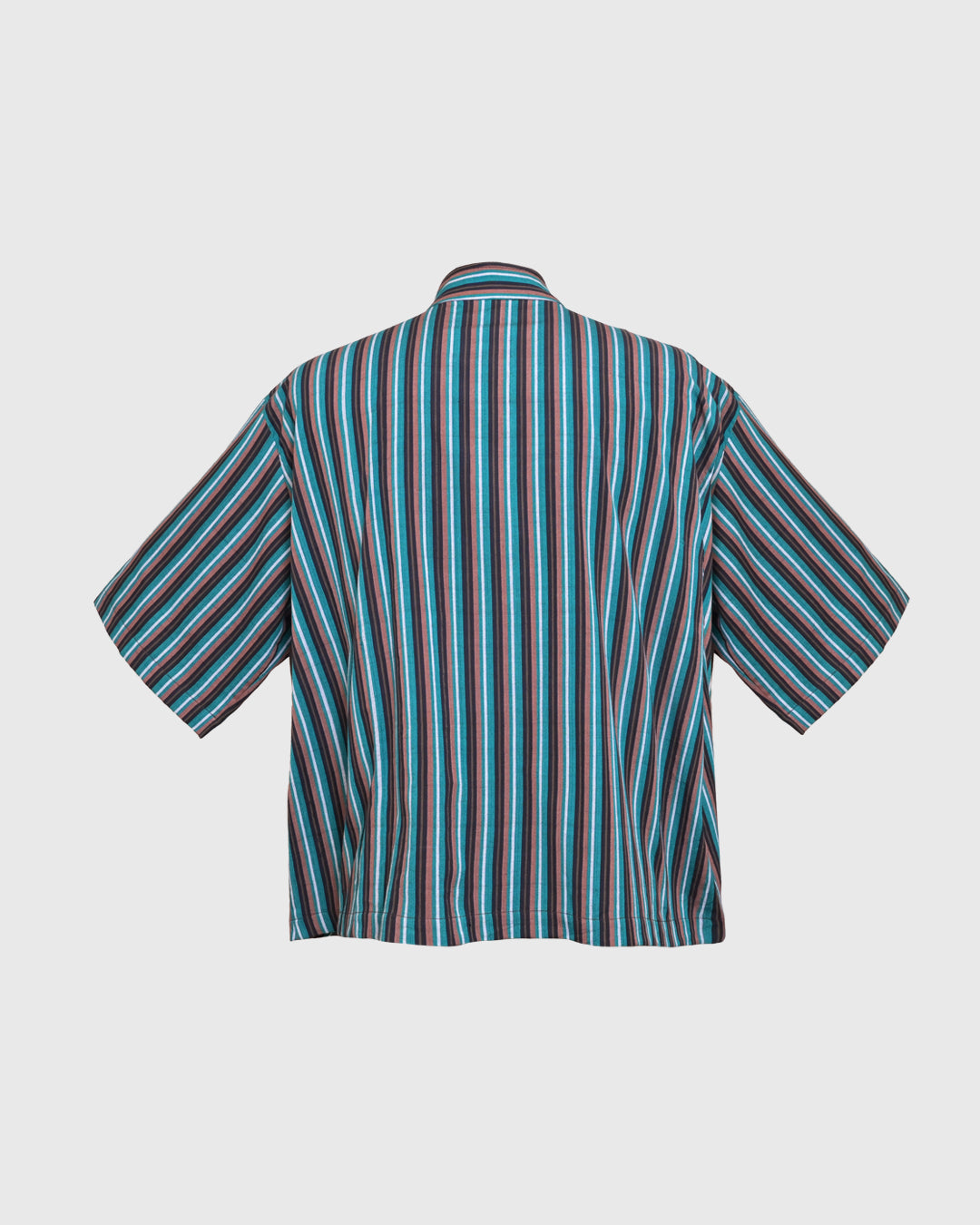 Lakon Indonesia - Beskap Lurik Shirt - Atasan Kemeja Pria