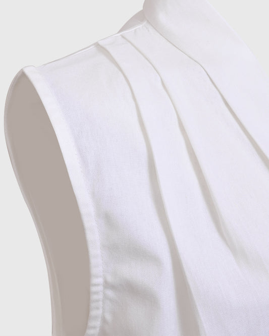 Lakon Indonesia - ESLK Abaya Vest LK13-05 Linen - Vest Wanita Atasan Tradisional